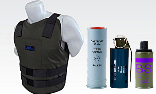 Falken Equipments Bulletproof vests